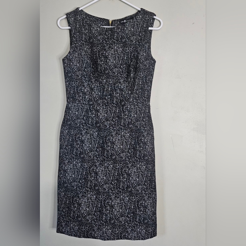 💛🩵Nora‎ Gardner  Dress Size 2 Black/gray 💜🩵